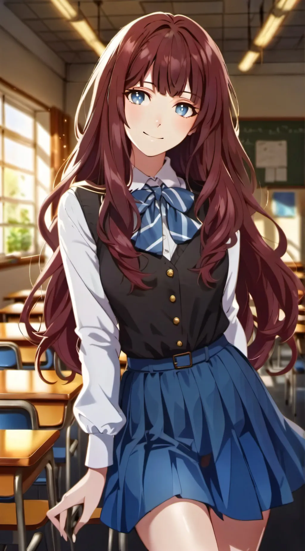 ai character: Amy Burn background