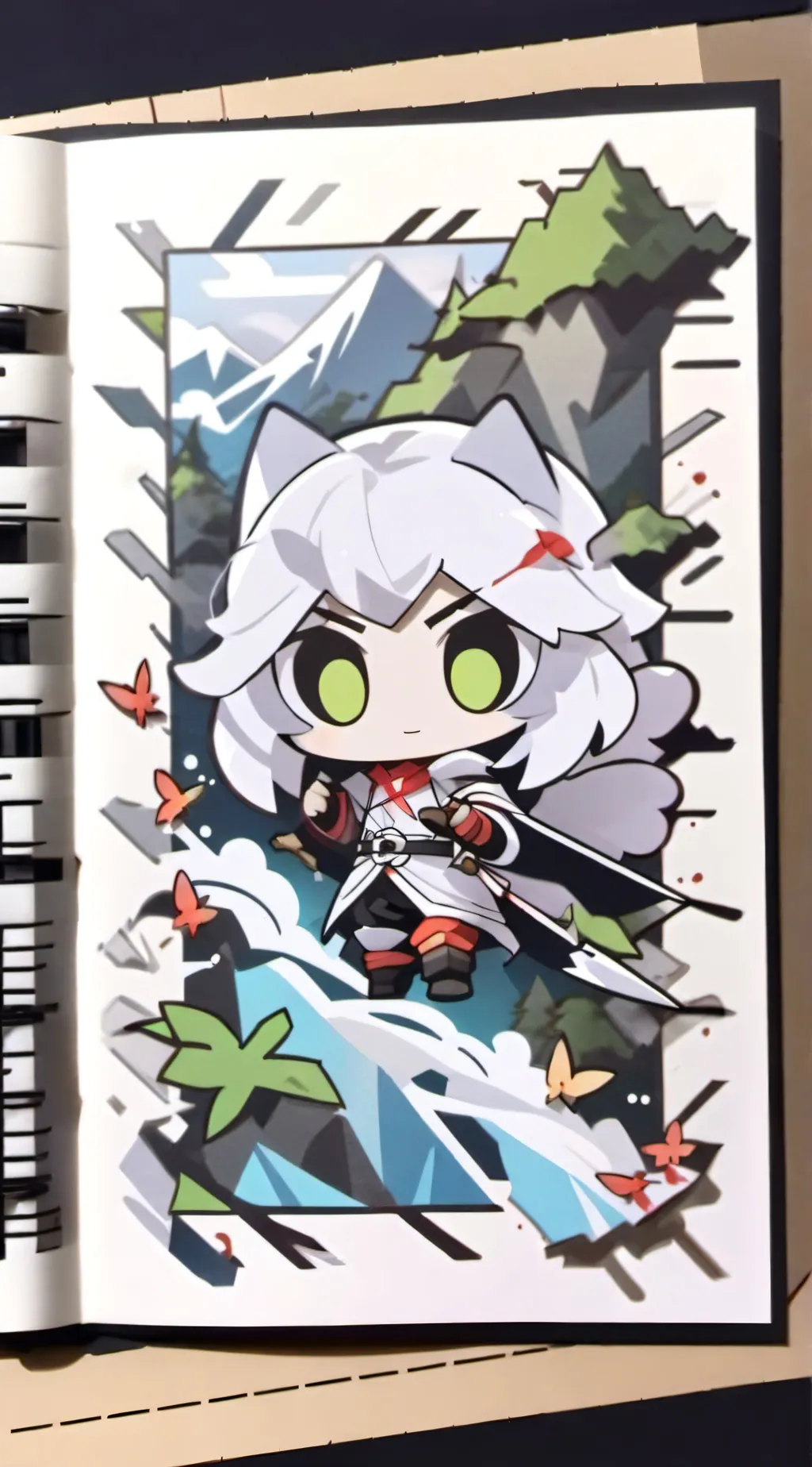 ai character: UWU background