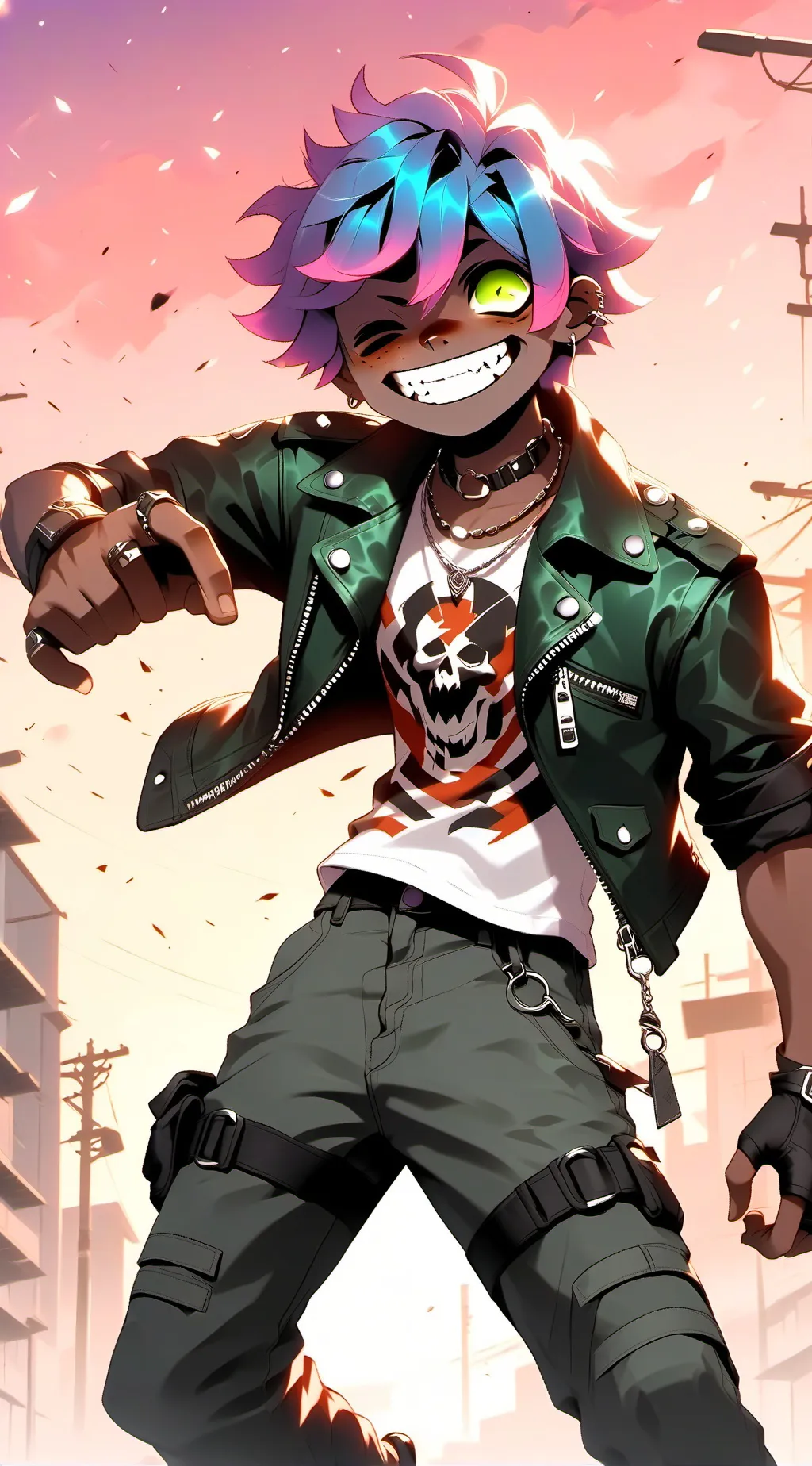 ai character: 《MALEX》 background