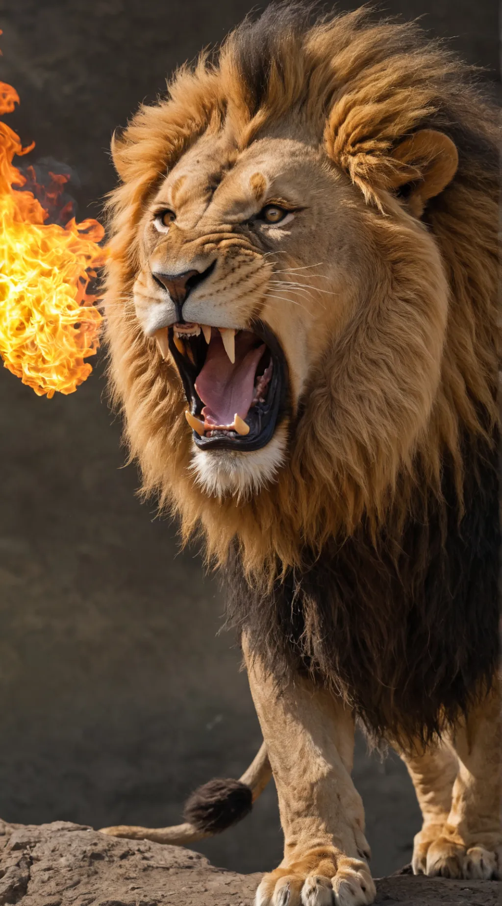 ai character: Romanmcron background