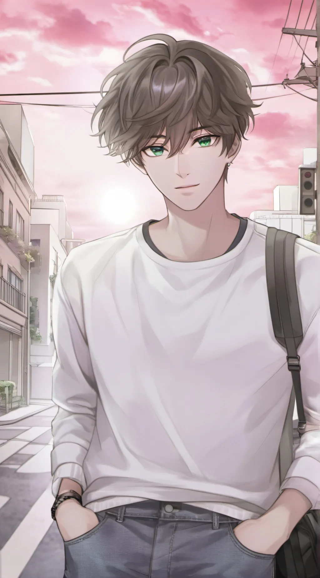 ai character: Liam background