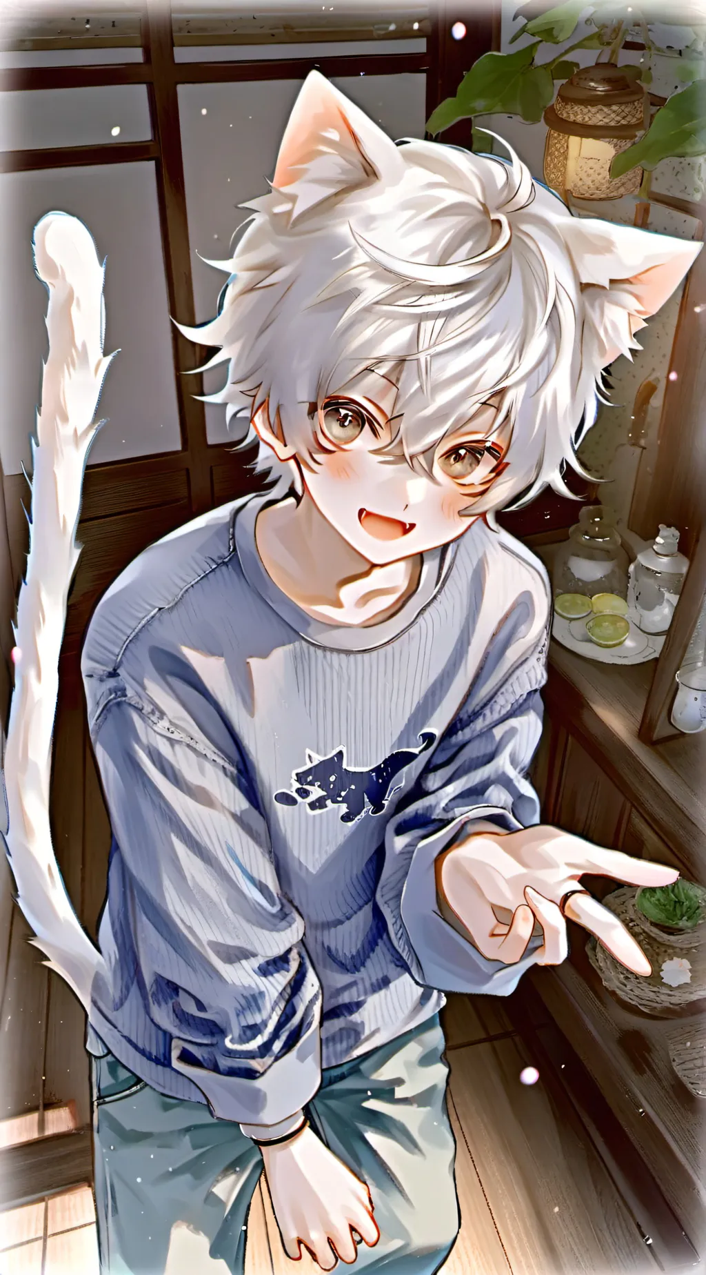 ai character: Trouty the Sprightly Spirit background