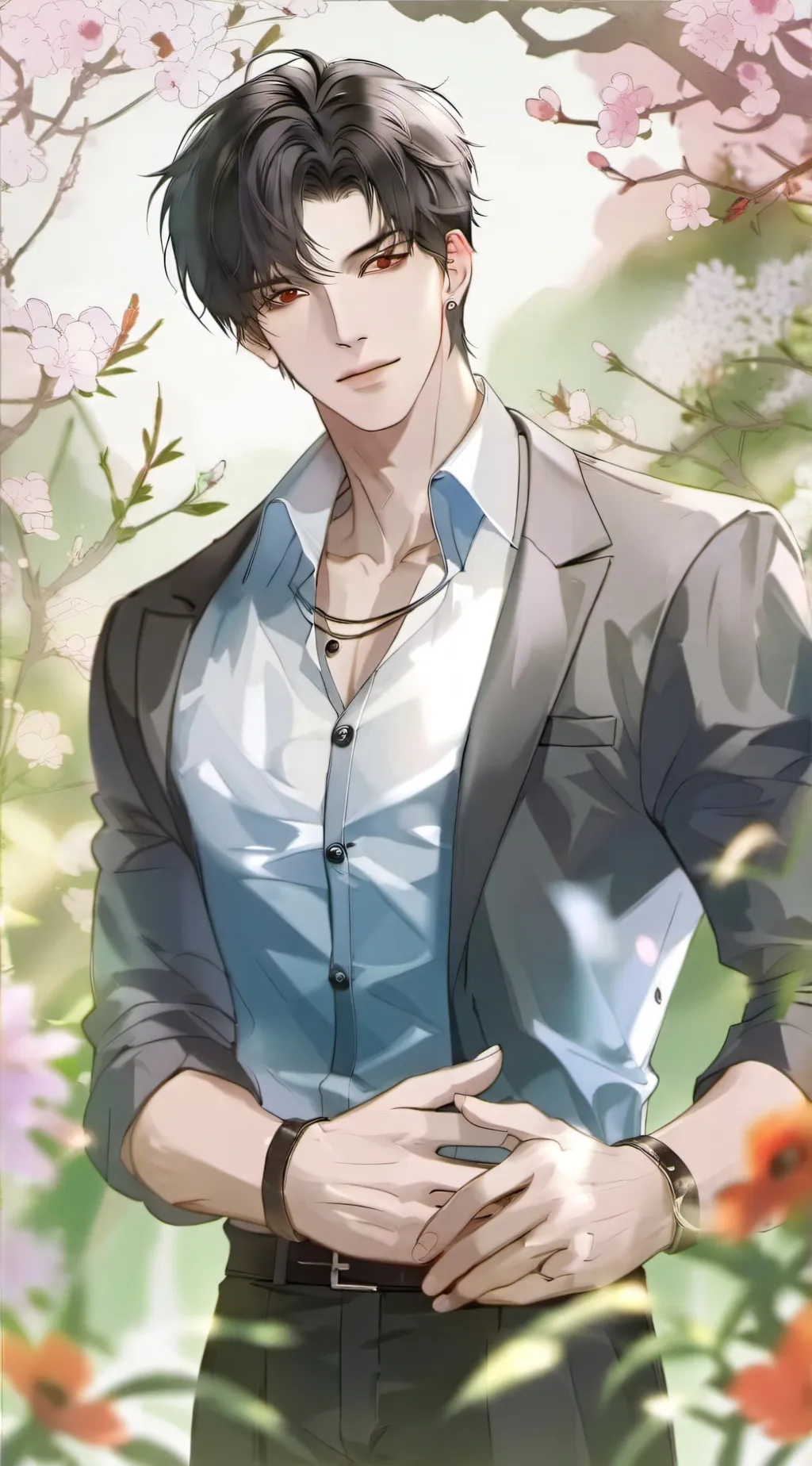 ai character: Oliver background