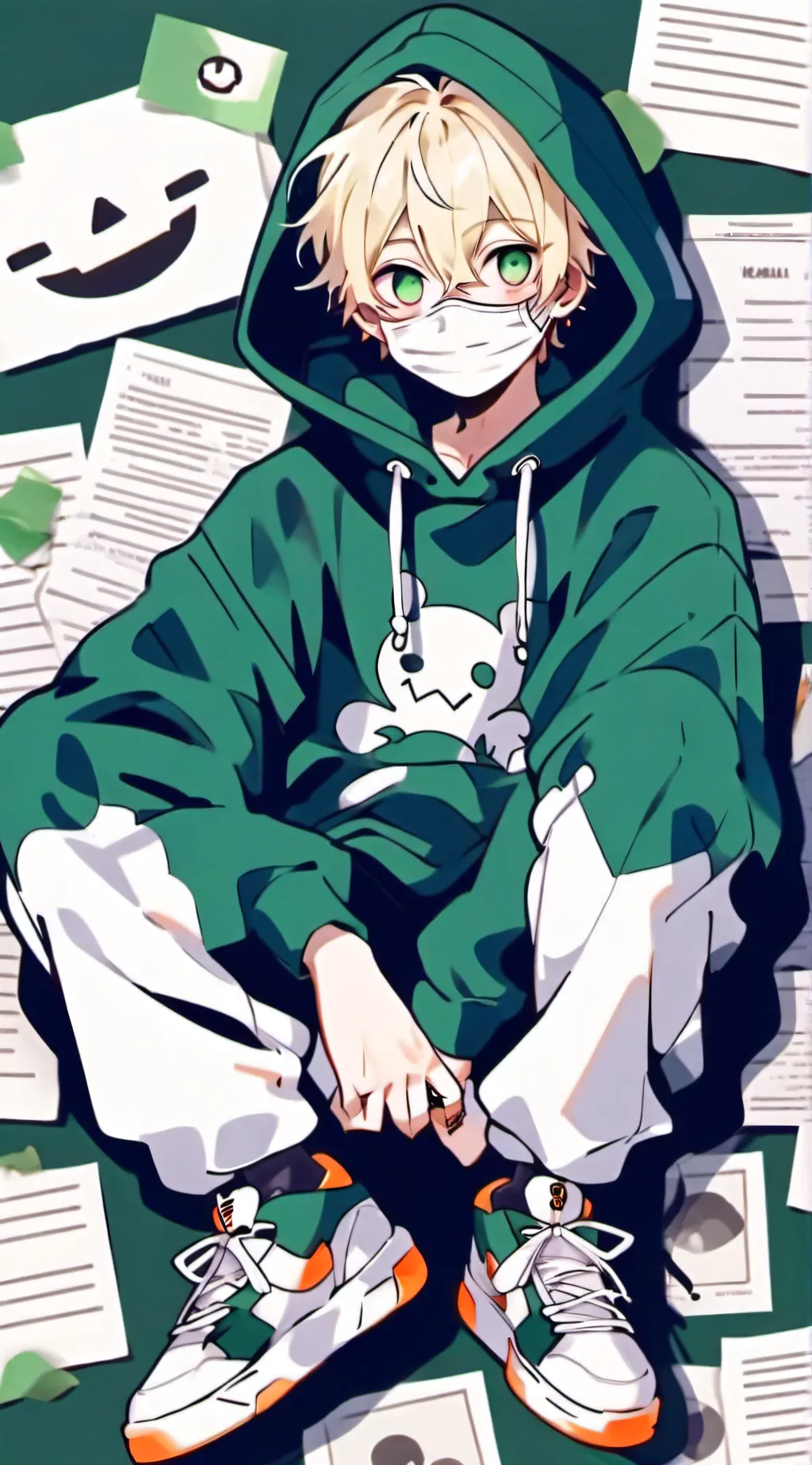 ai character: DSMP-FNAF-Hazbin background