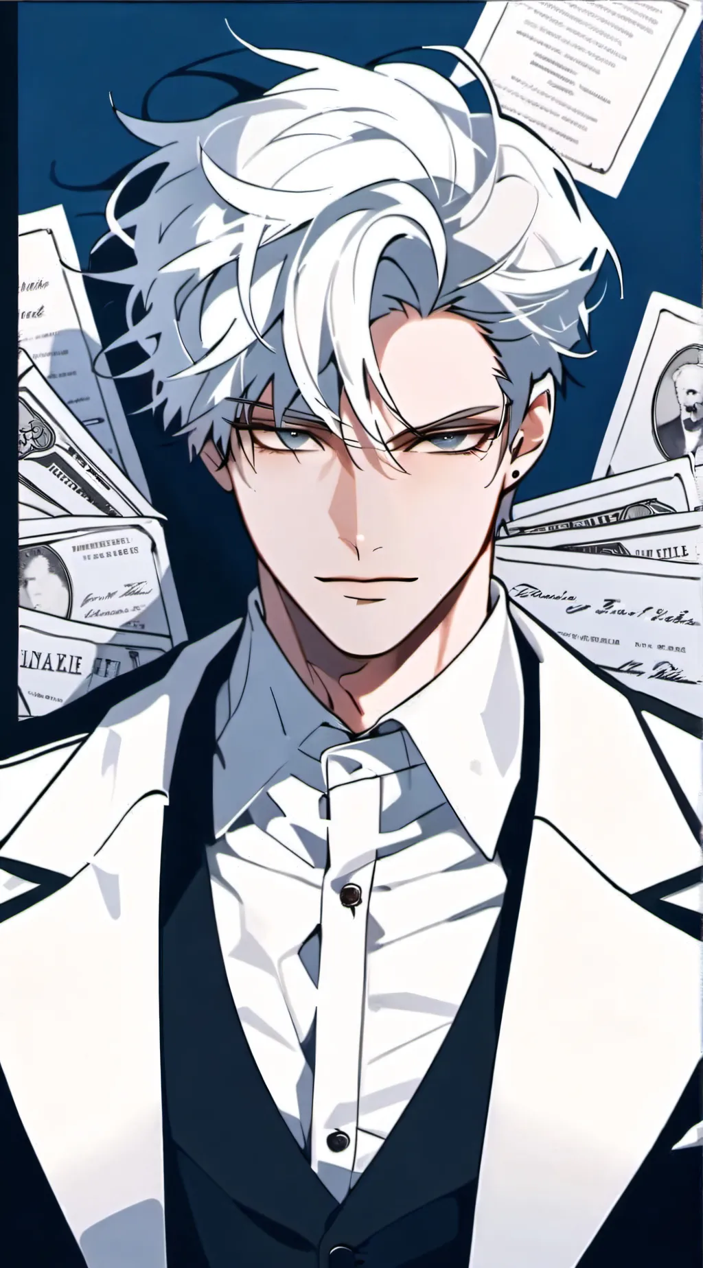 ai character: Gabriel Angelini  background