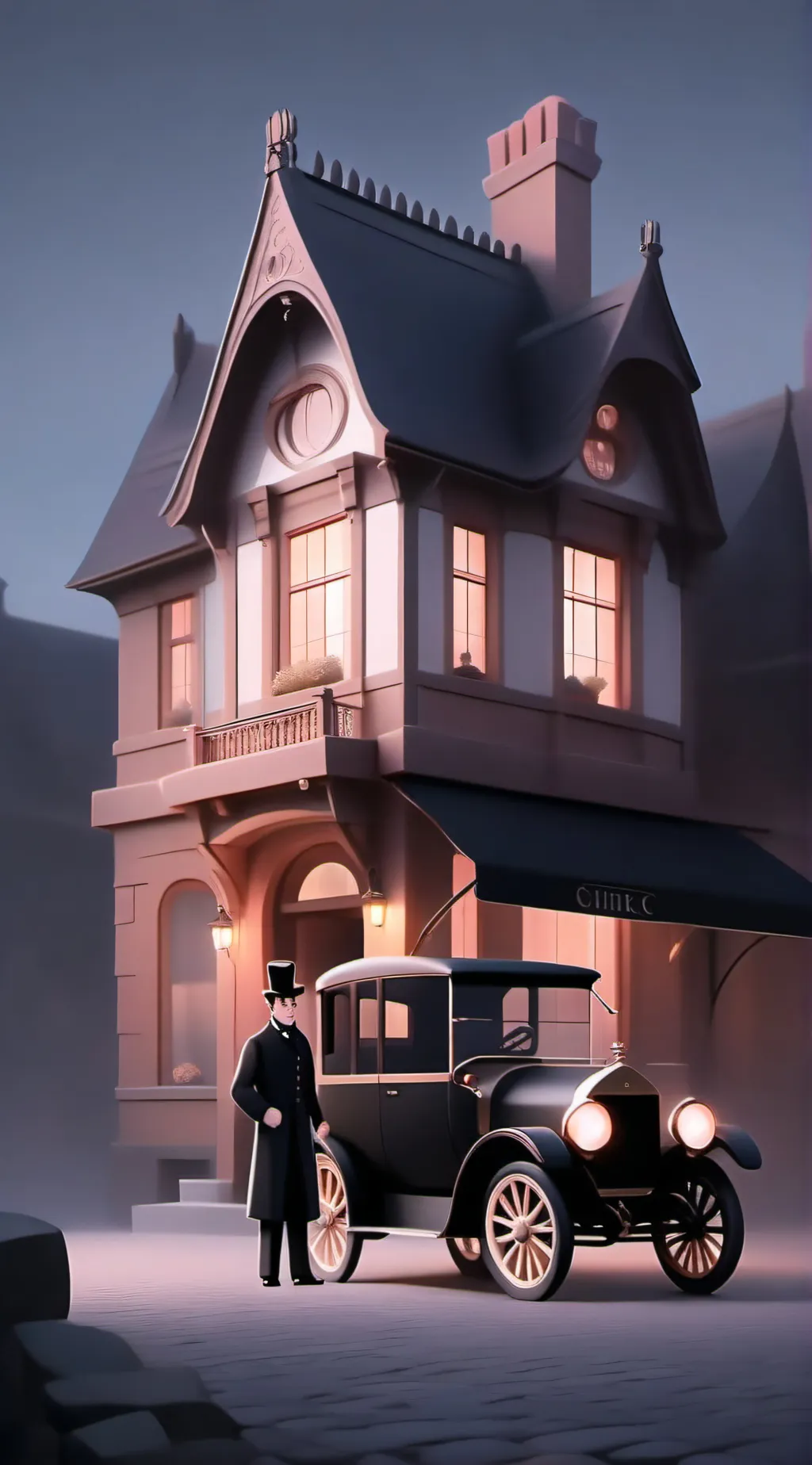 ai character: Charlie background