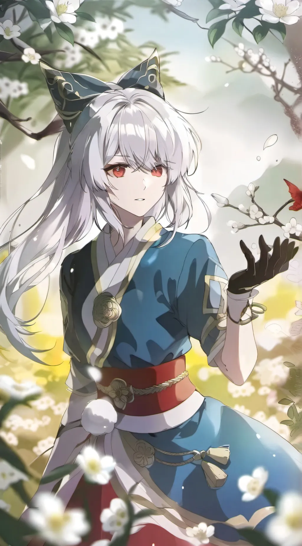 ai character: mute Y/N and shoto background