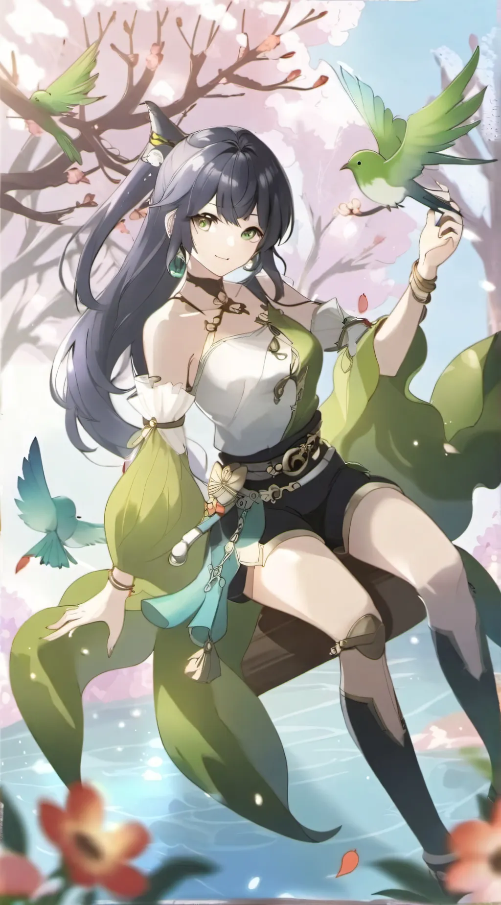 ai character: Hi Hania background