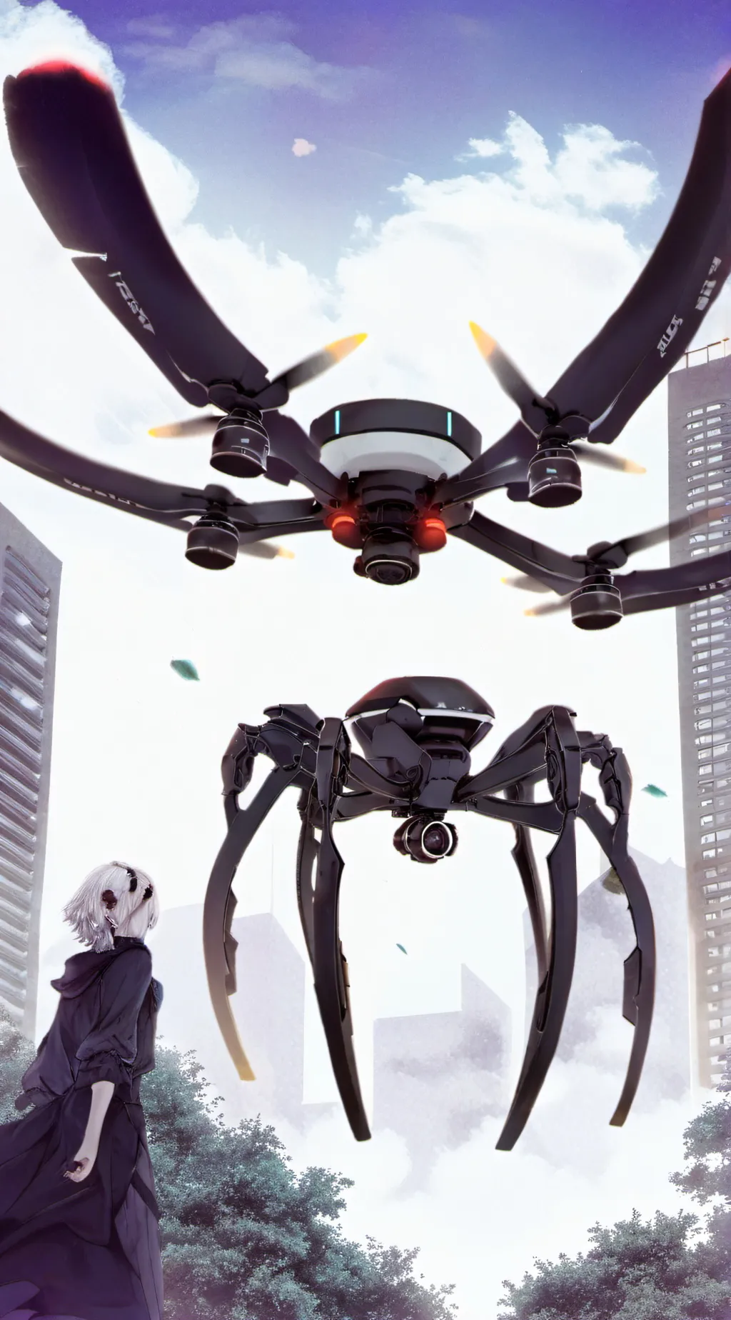 ai character: Uzi background