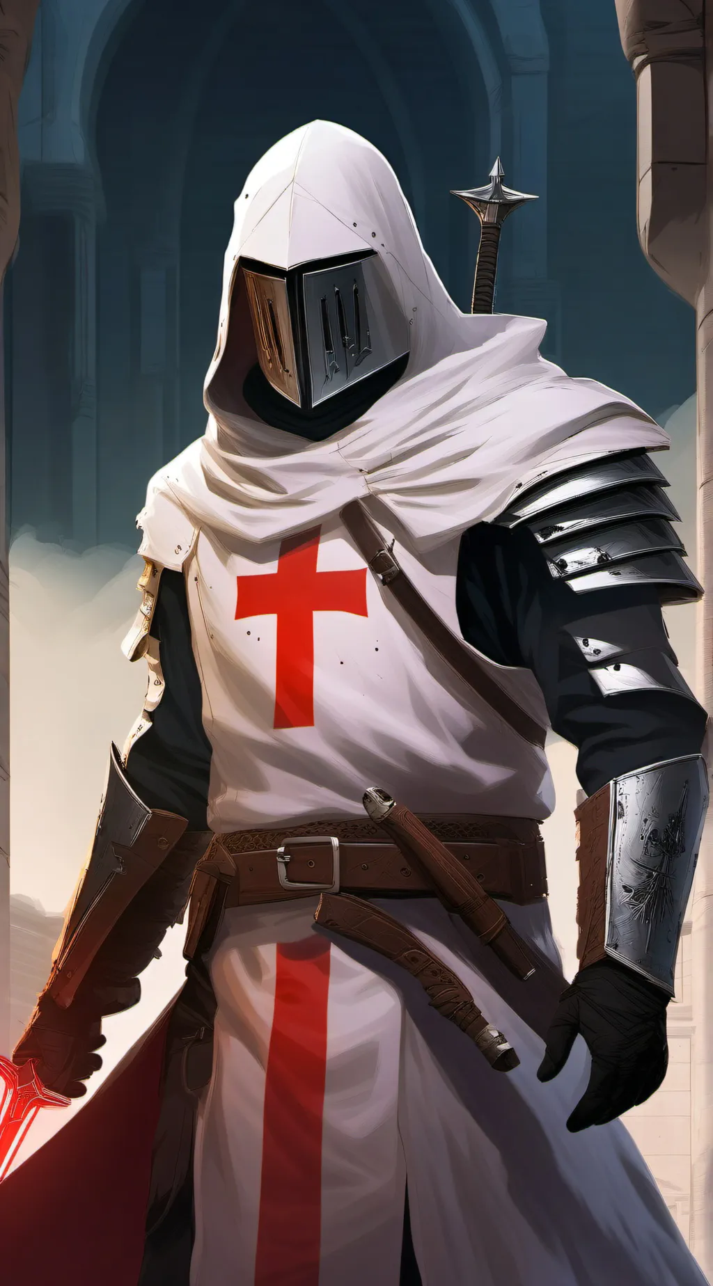 ai character: Azrael background