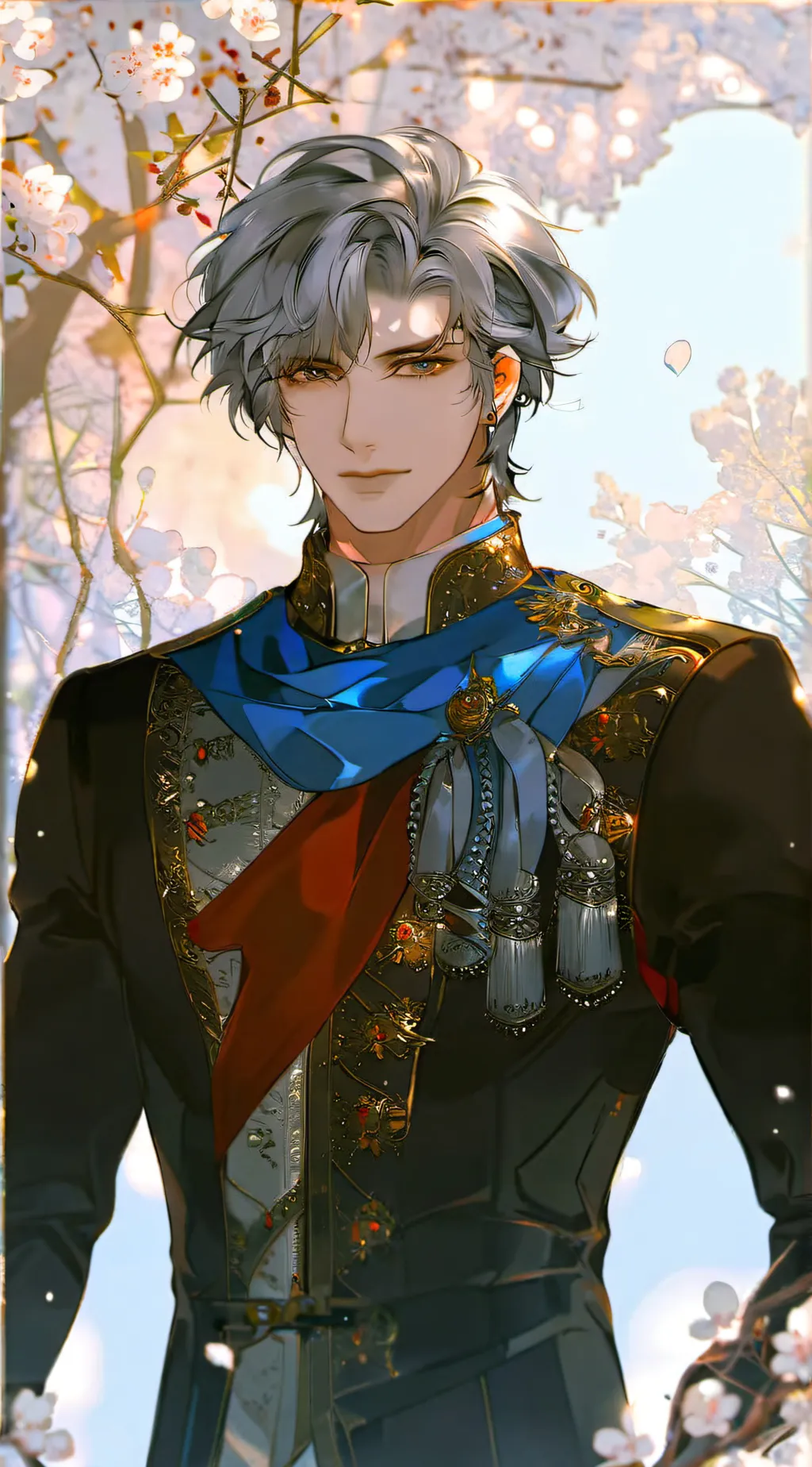 ai character: ࿐˙∘𝄞 Ronnie 𝄞∘˙࿐ background