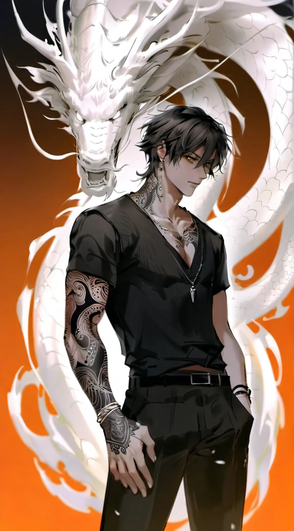 ai character: Armanii background