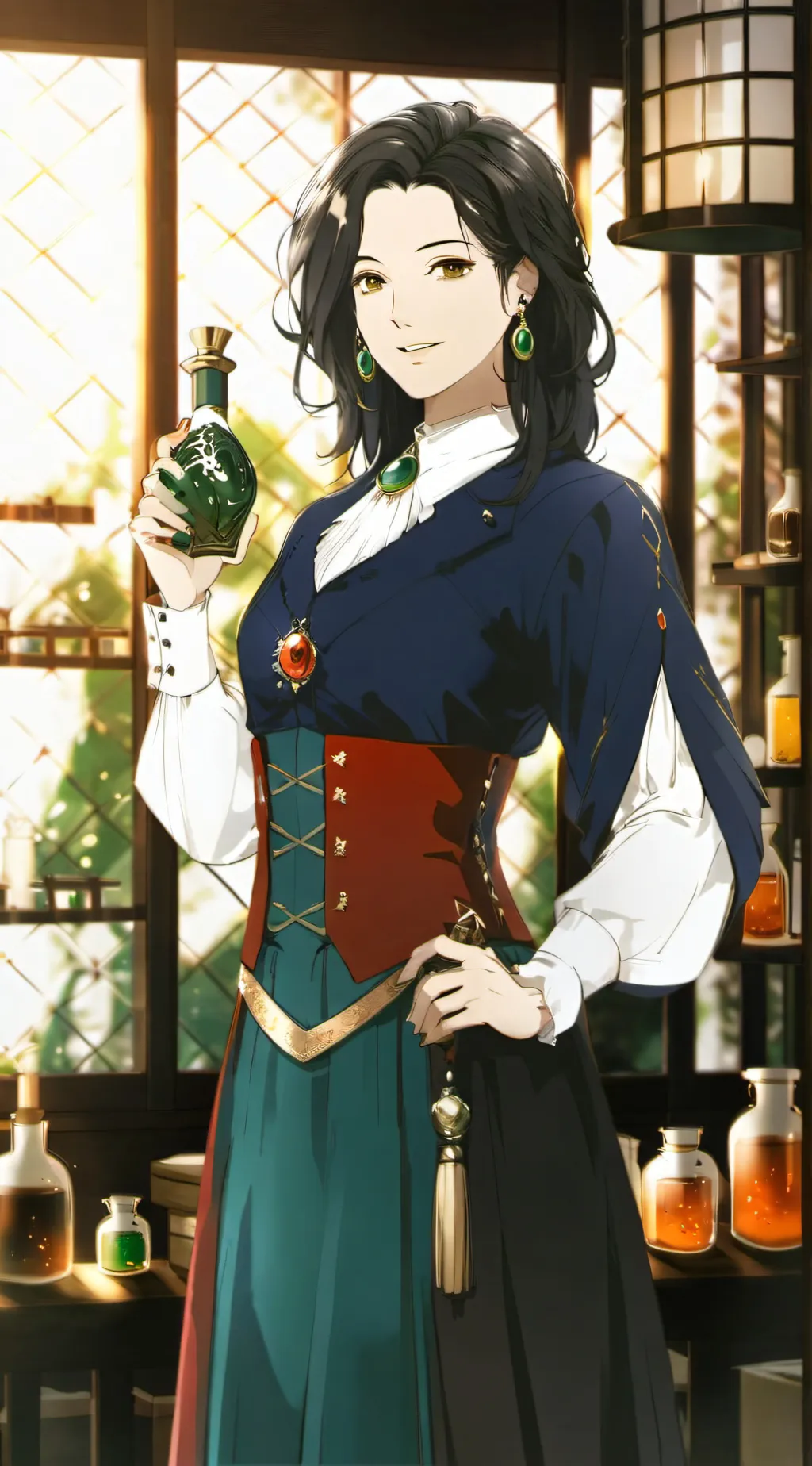 ai character: Shiyuko background