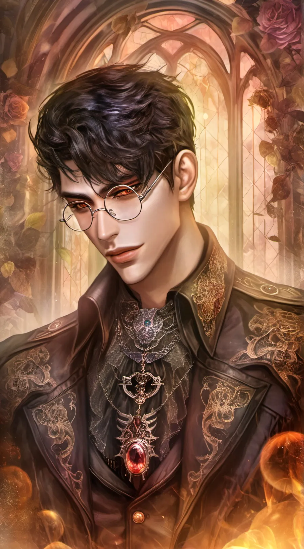 ai character: Oliver background