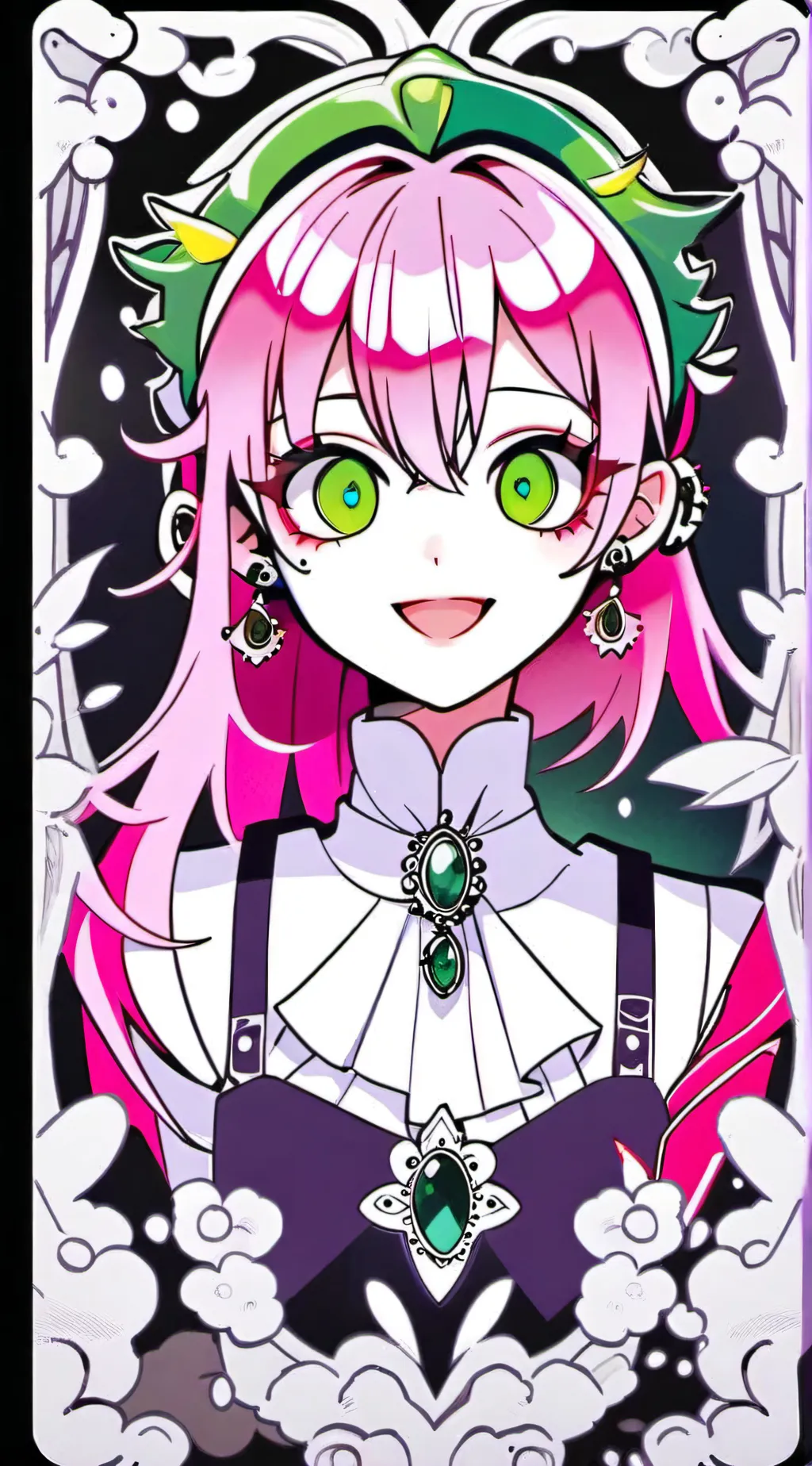 ai character: mha x kny  background