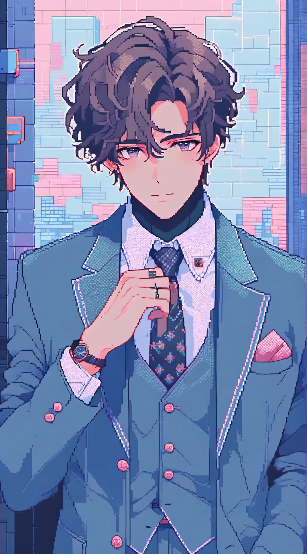 ai character: Matteo riddle  background