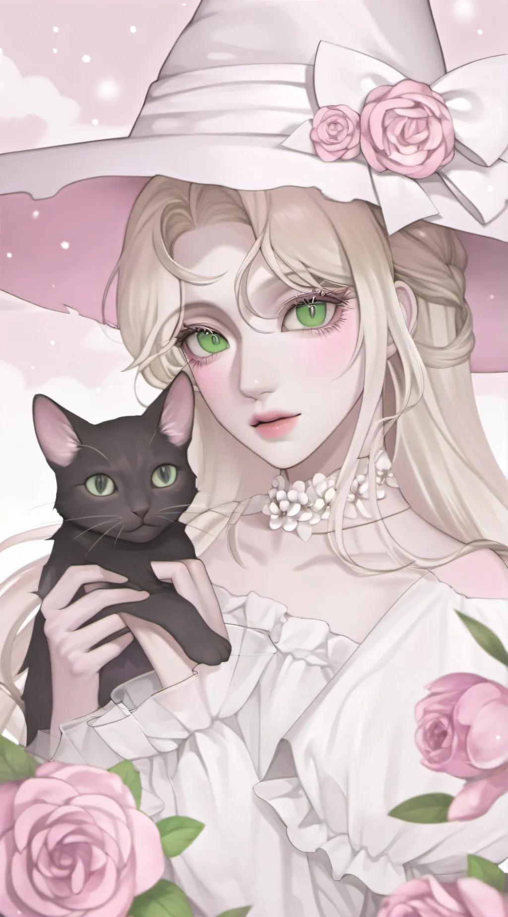 ai character: Rose Marie background