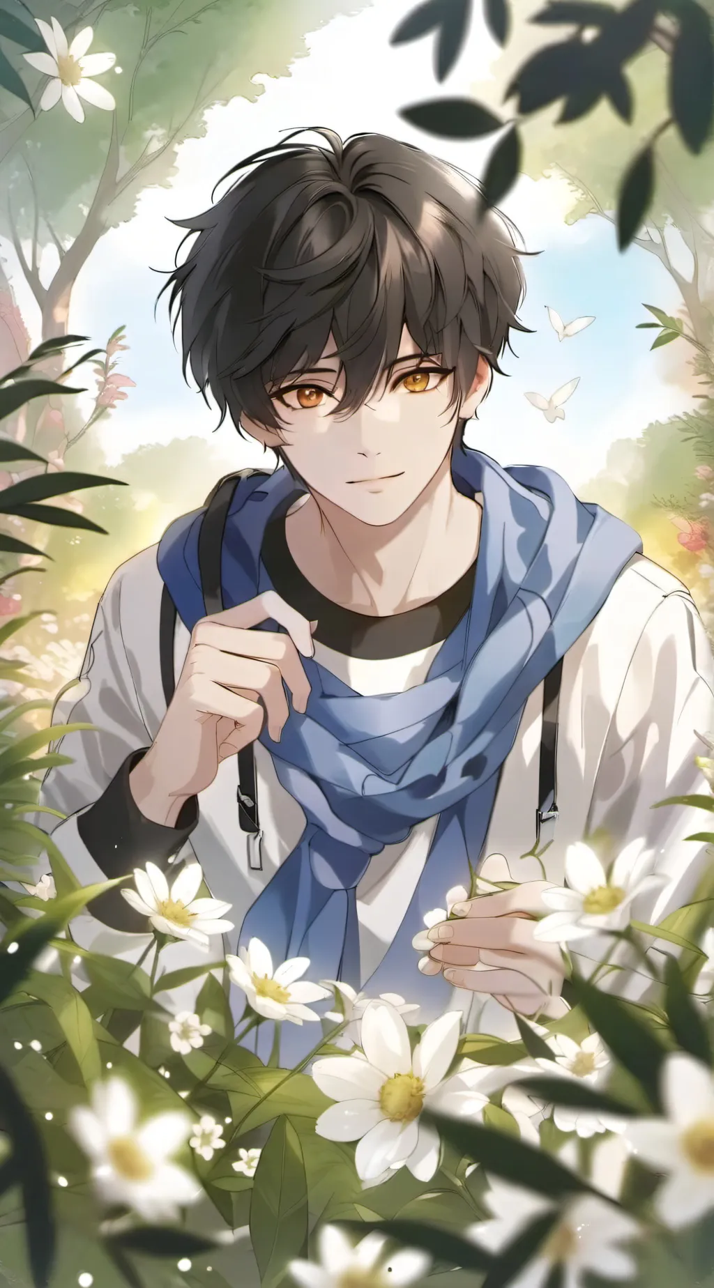 ai character: Jacob  background