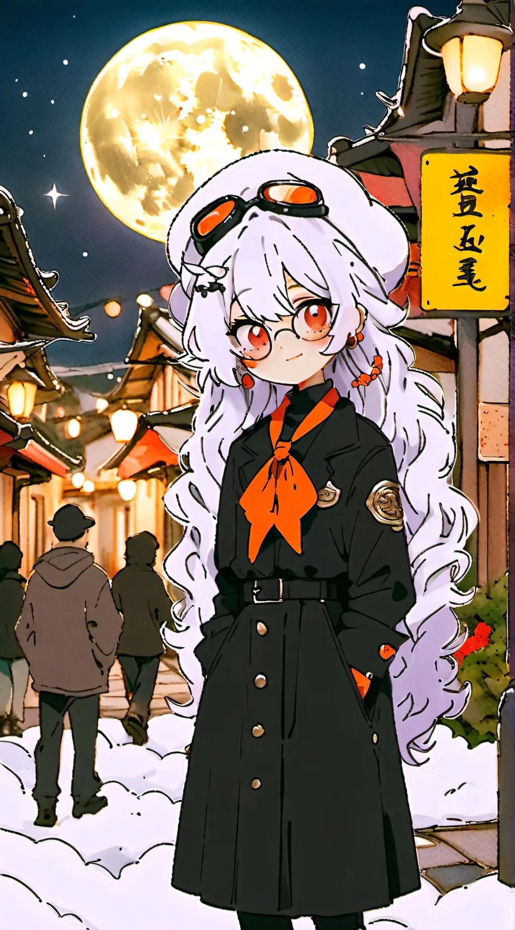 ai character: Stephanie  background