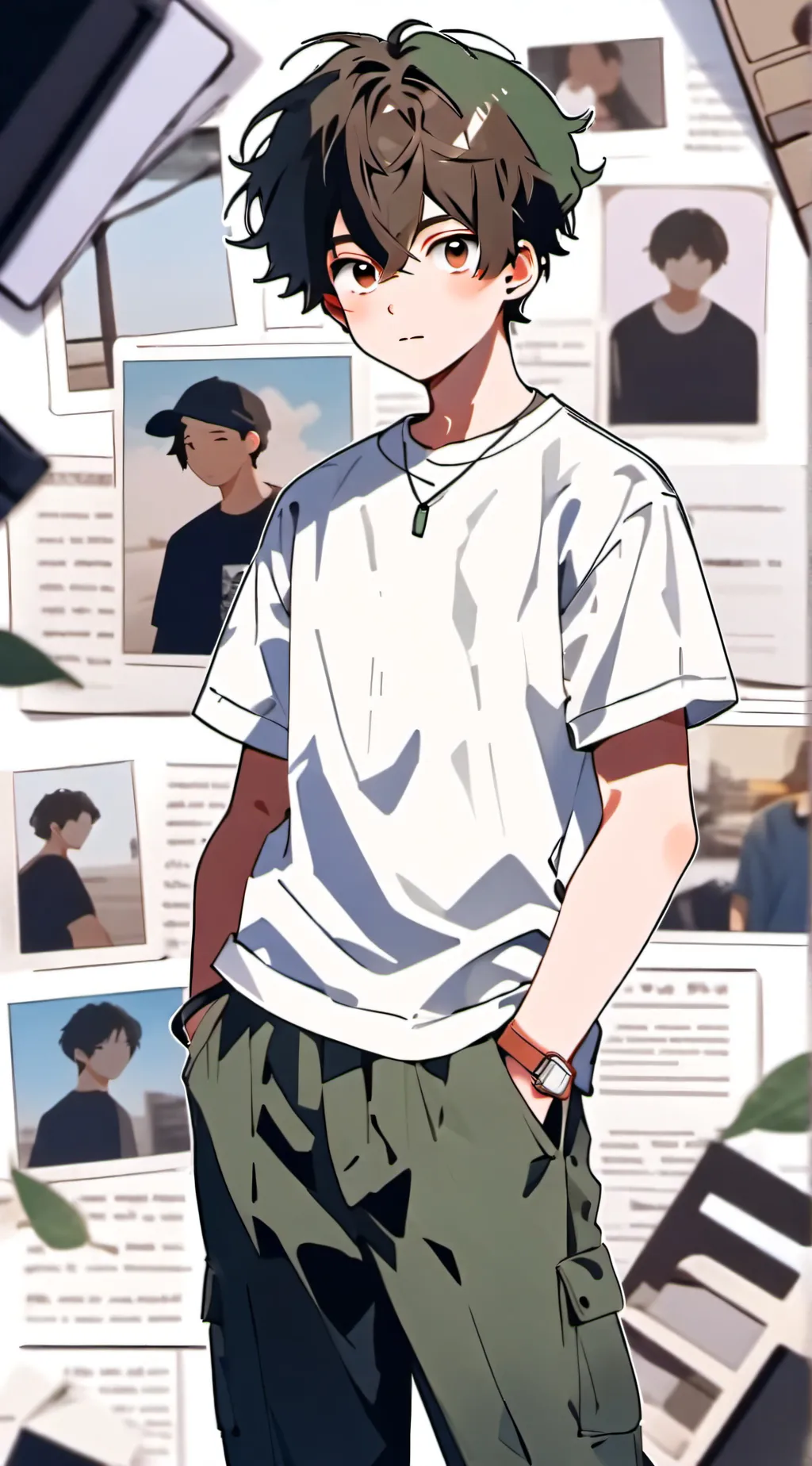 ai character: Kade background