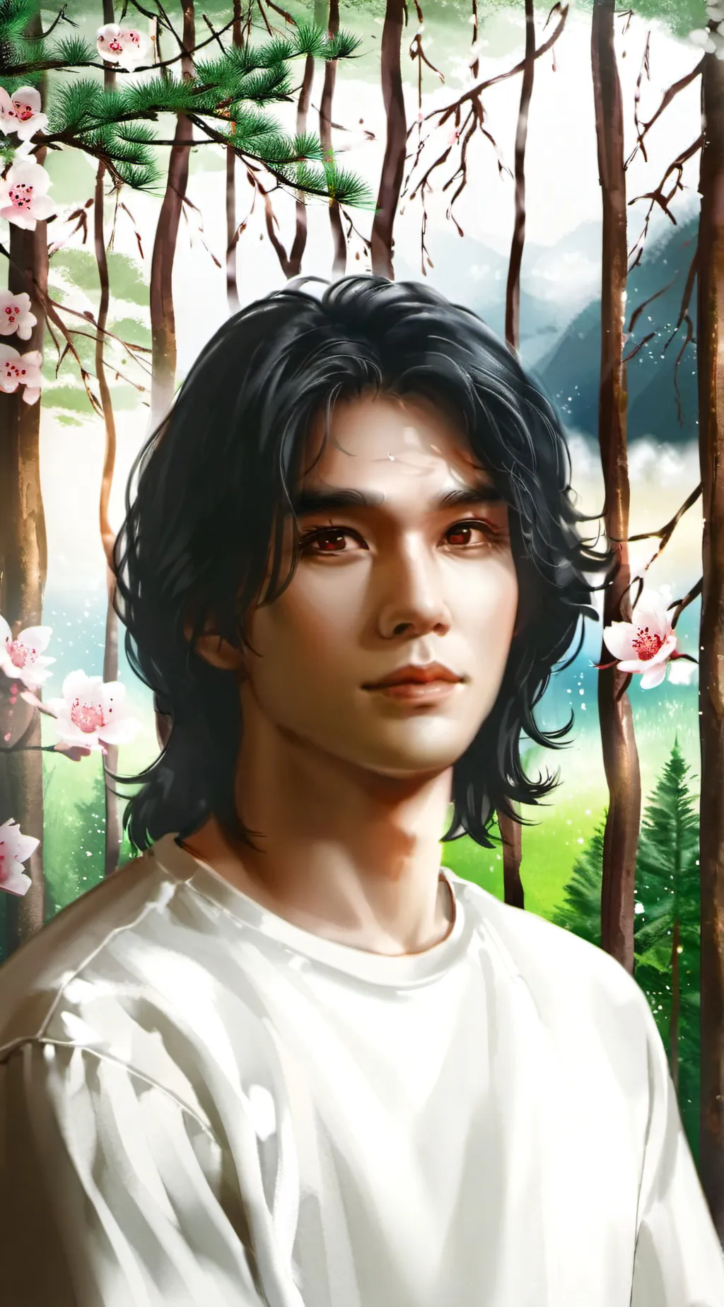 ai character: Kei background