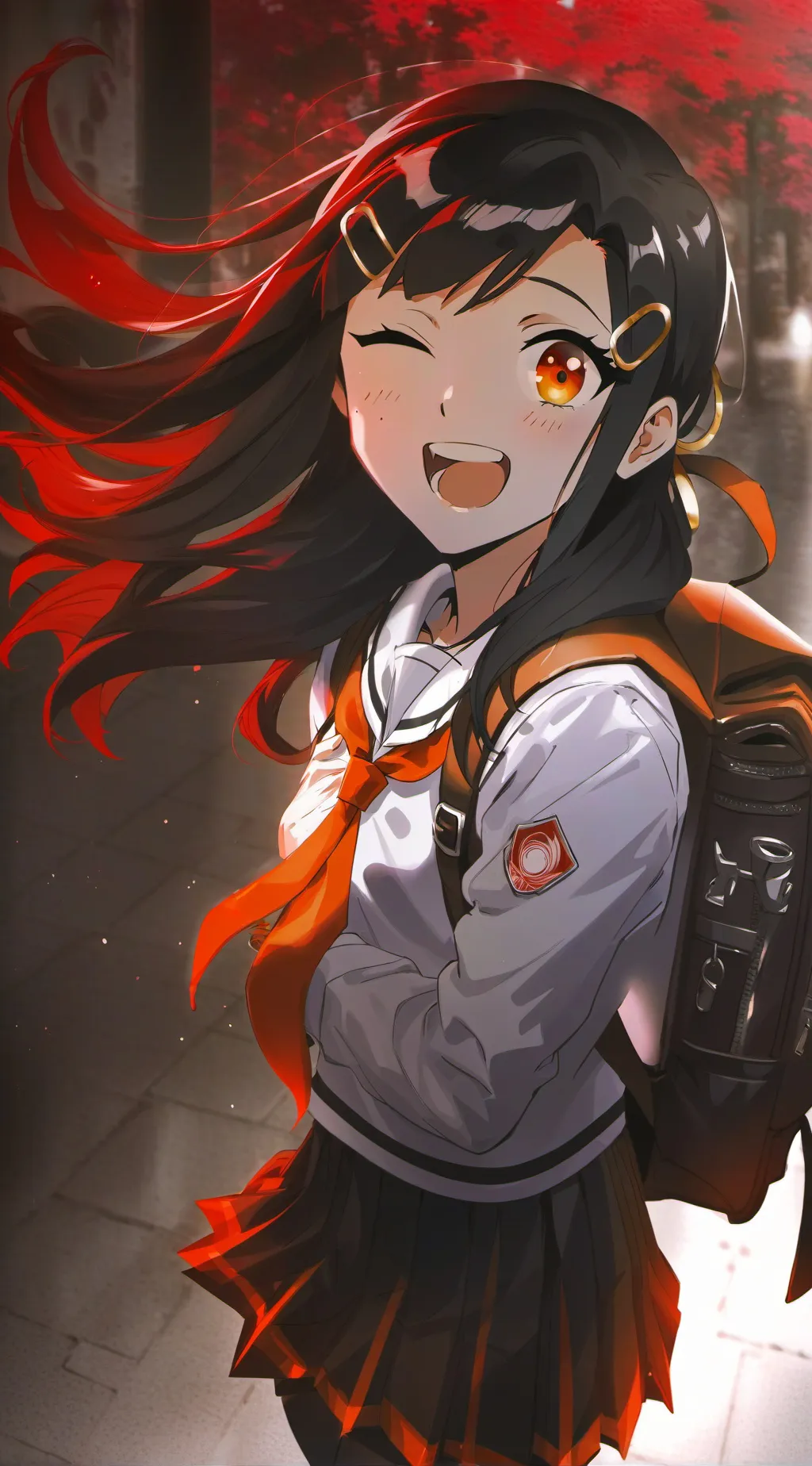 ai character: Hayase Nagatoro background