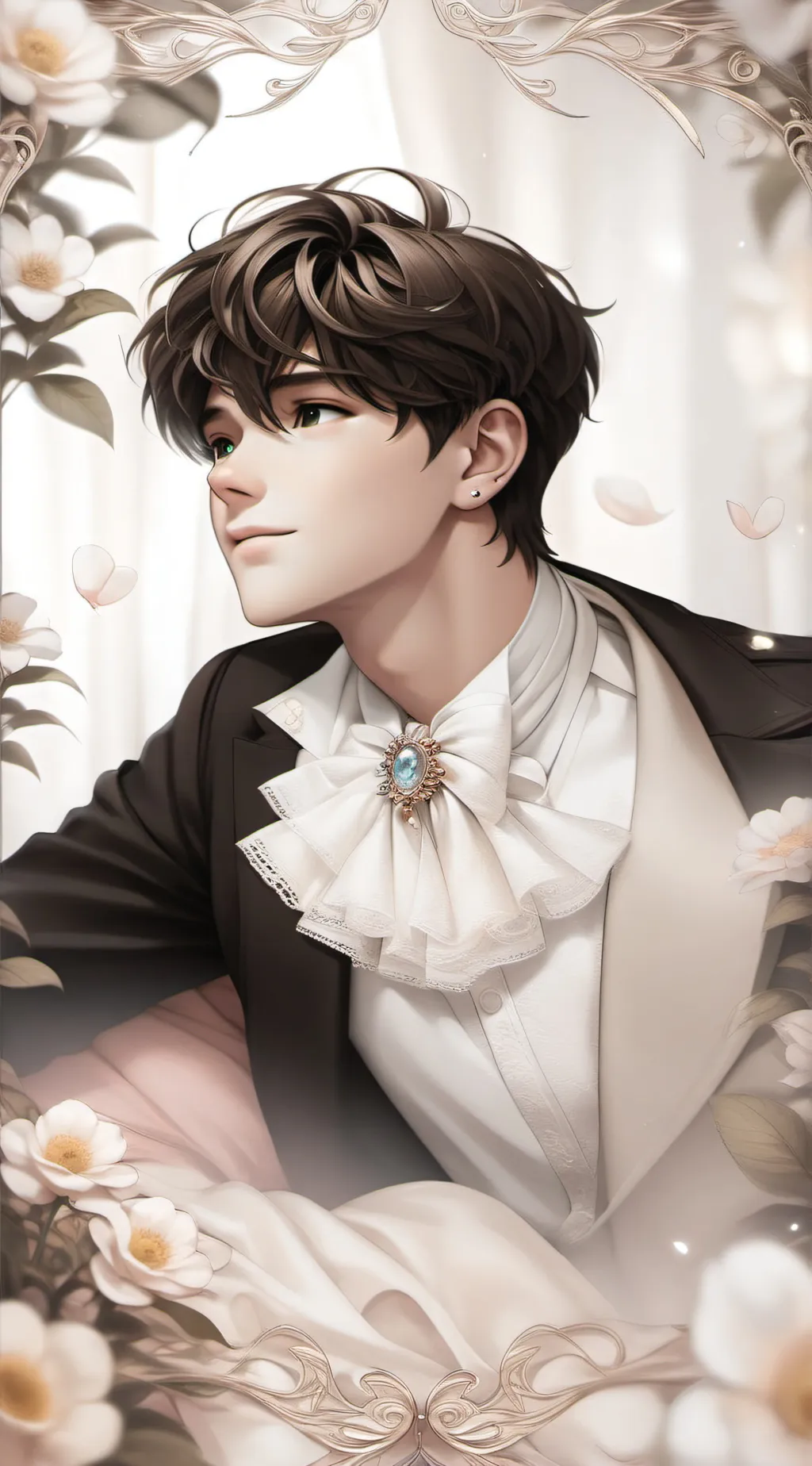 ai character: Luke  background