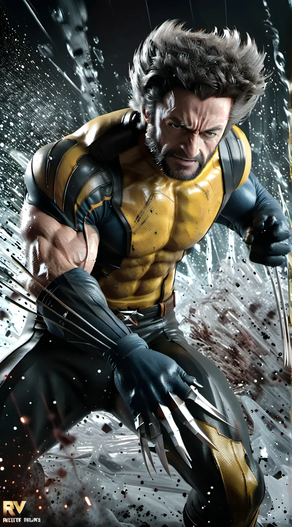 ai character: Fantastic four background