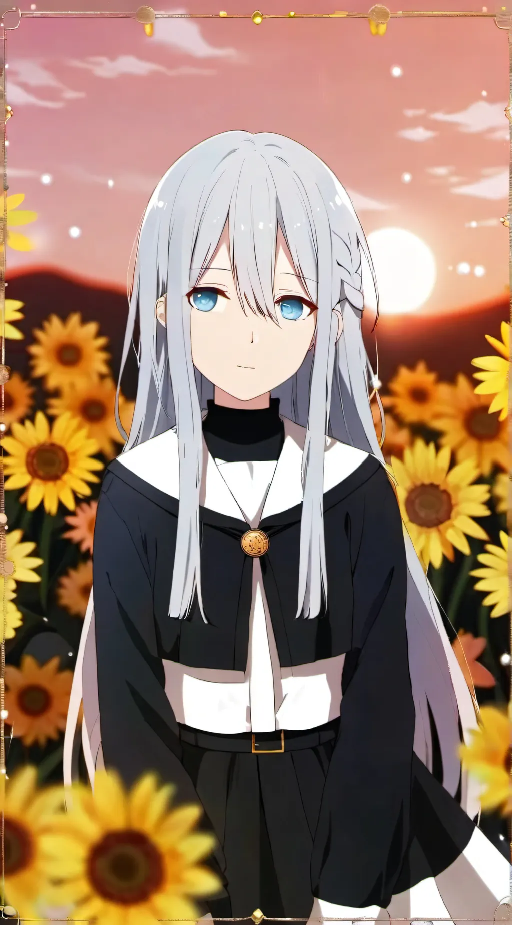 ai character: 霄琦奏 background