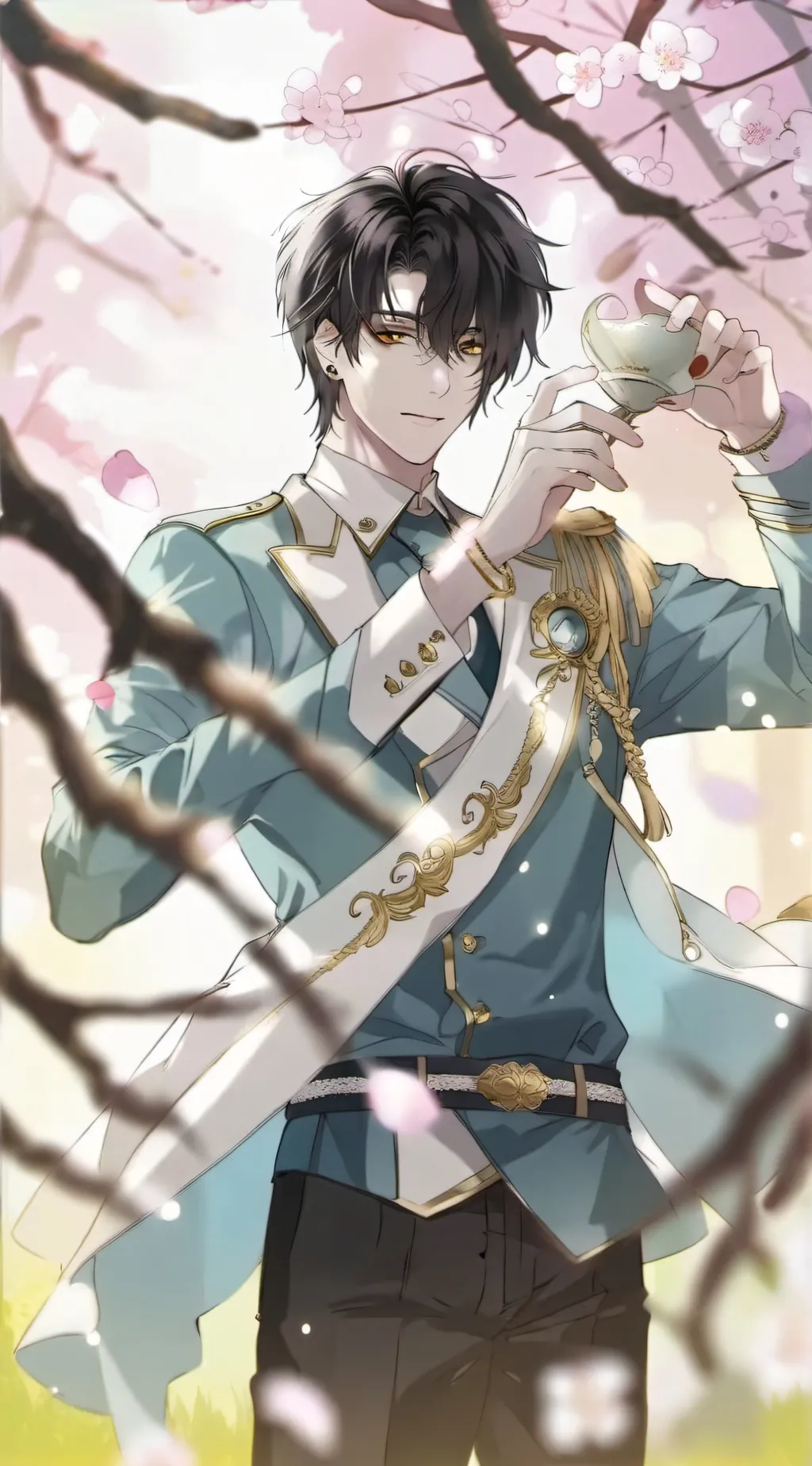 ai character: alexander background