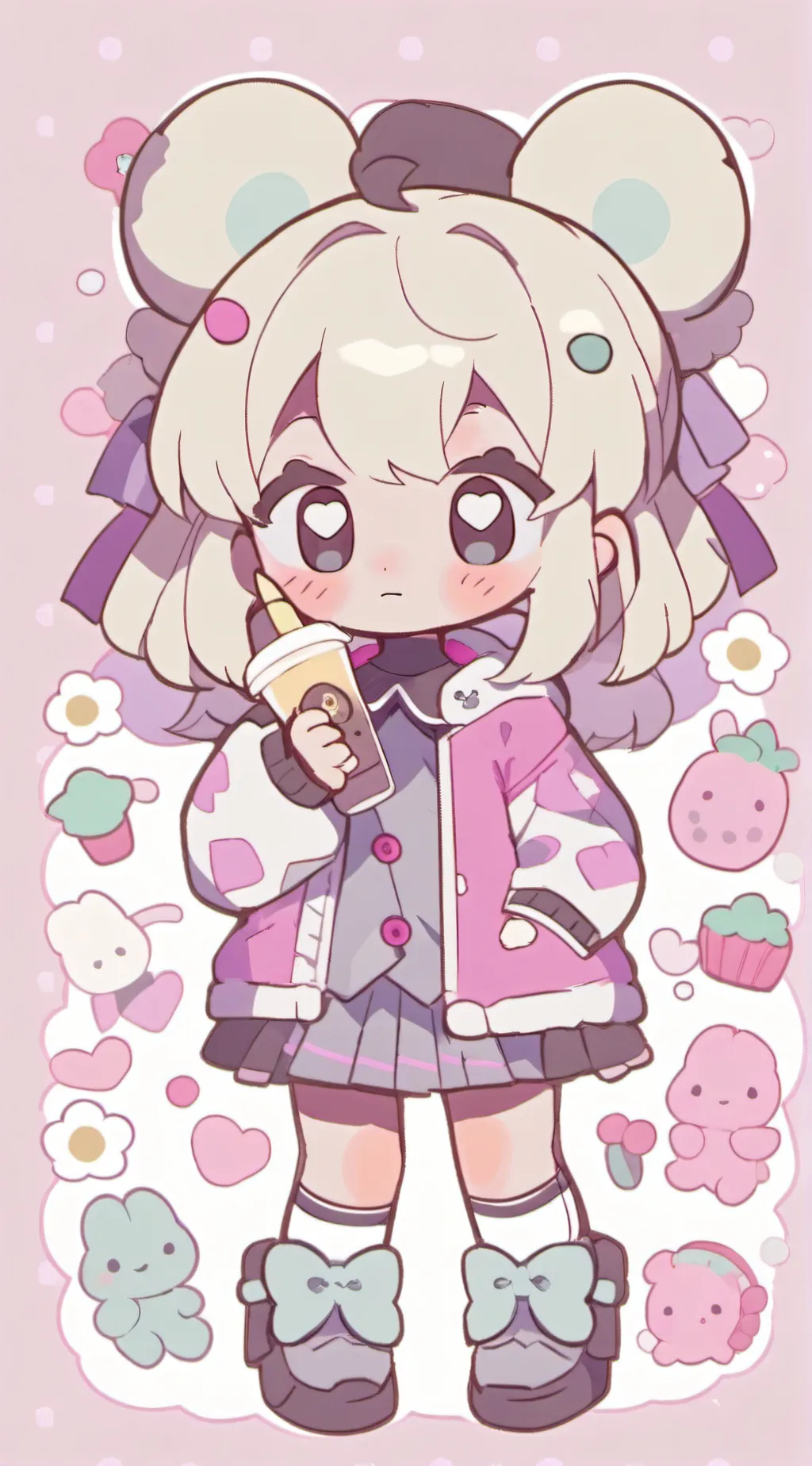 ai character: Mia background