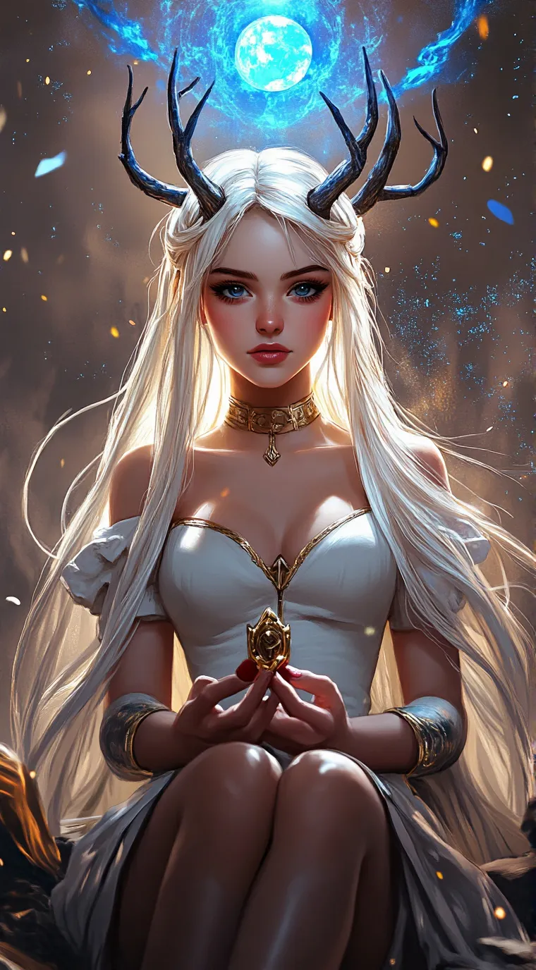 ai character: Candy Power Up background