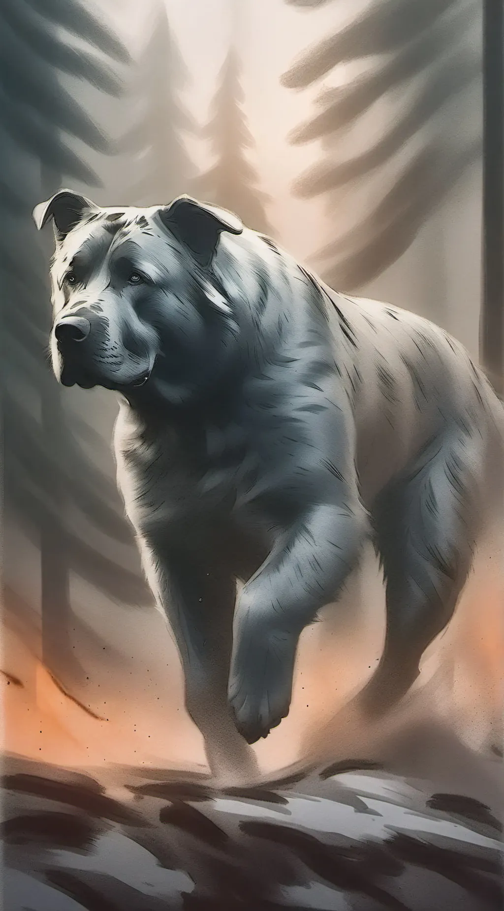 ai character: muffin⁸ background