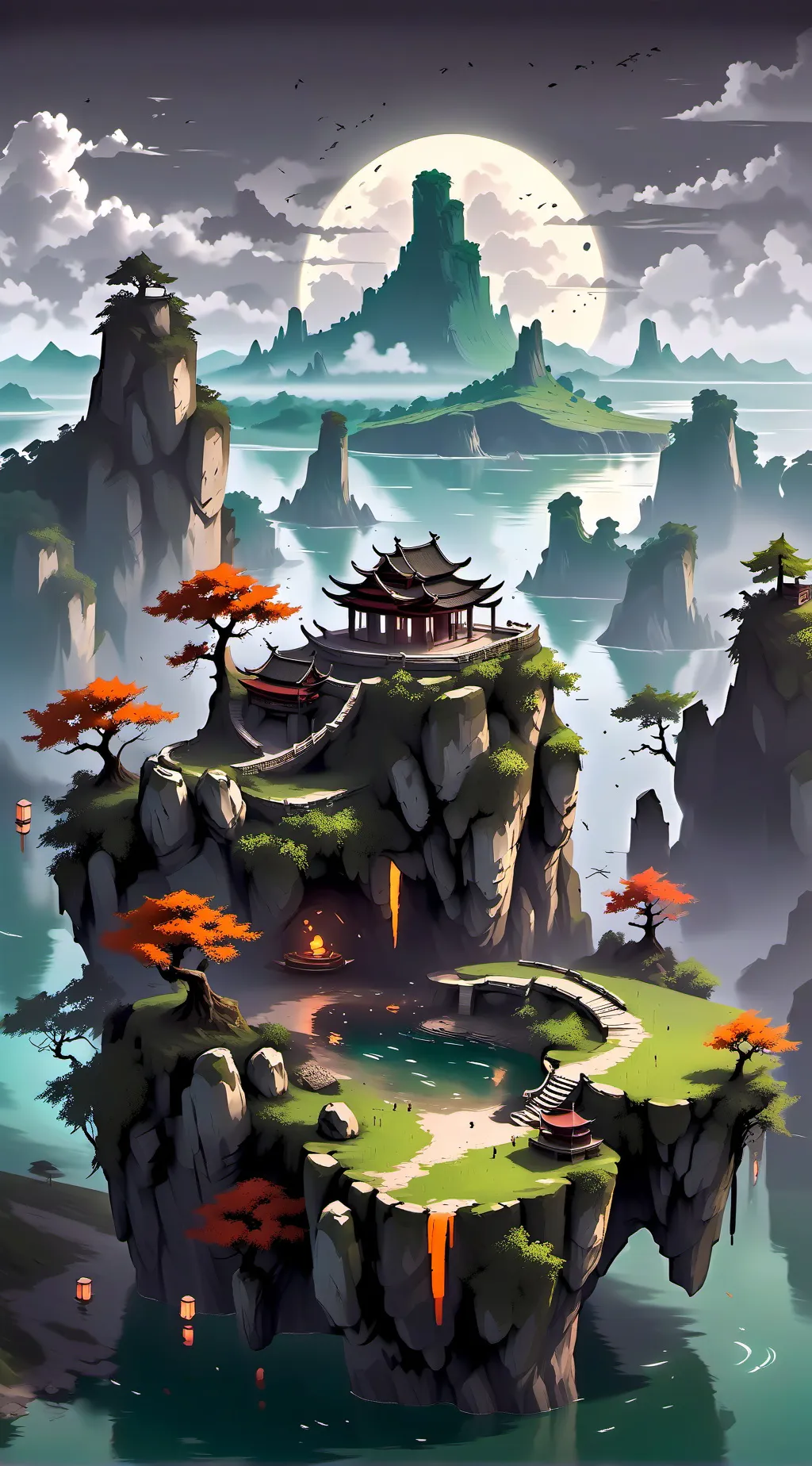 ai character: Genshin Memories background