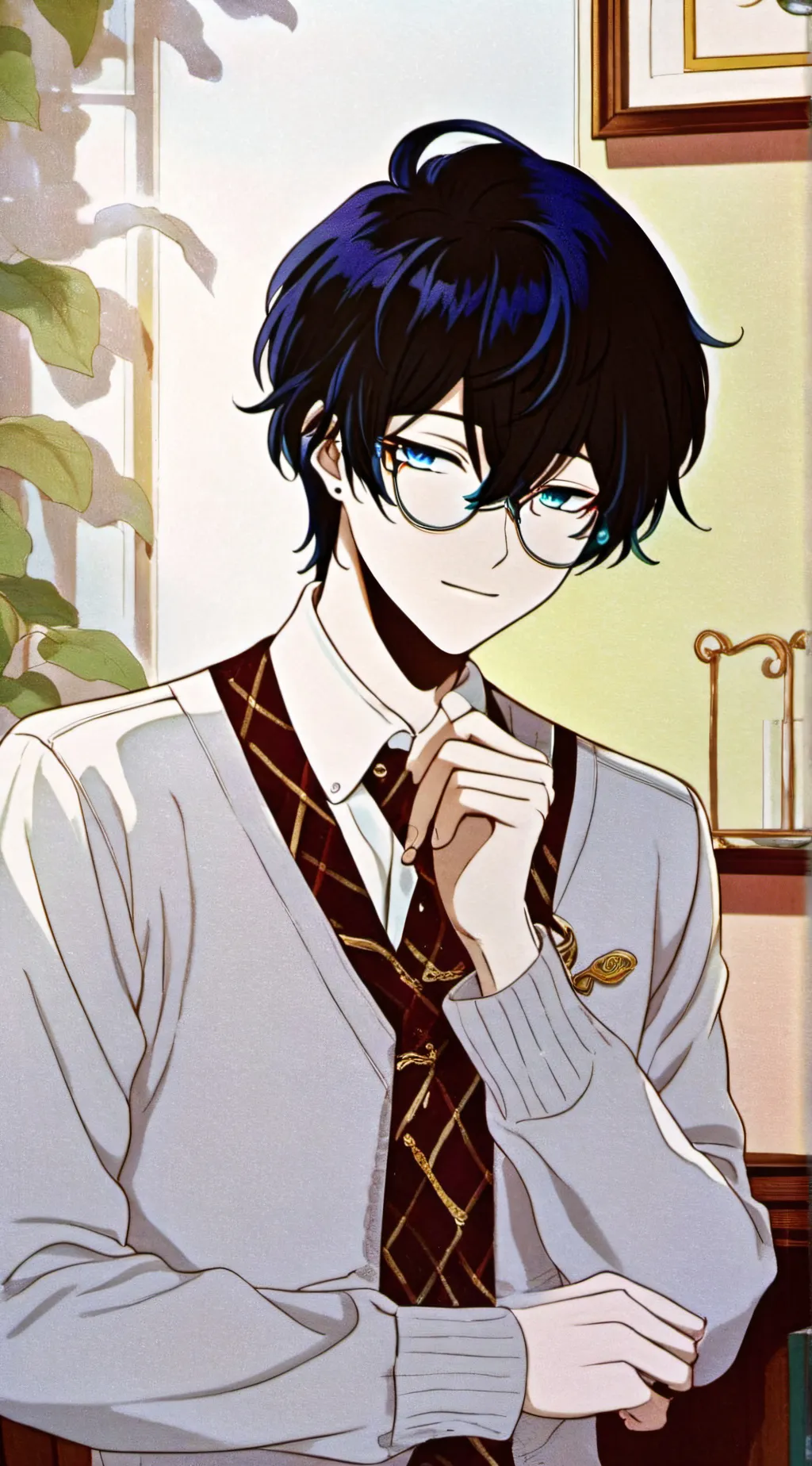 ai character: Anthony  background