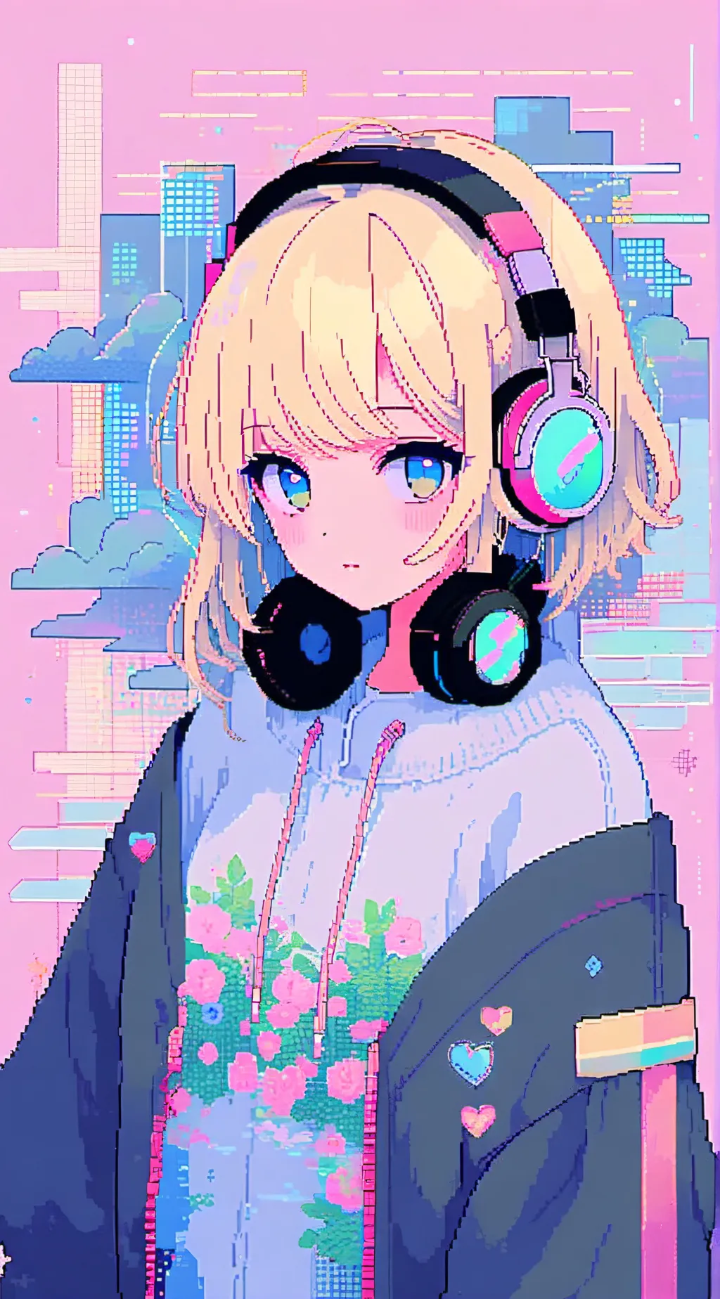 ai character: PICK ME GIRL  background