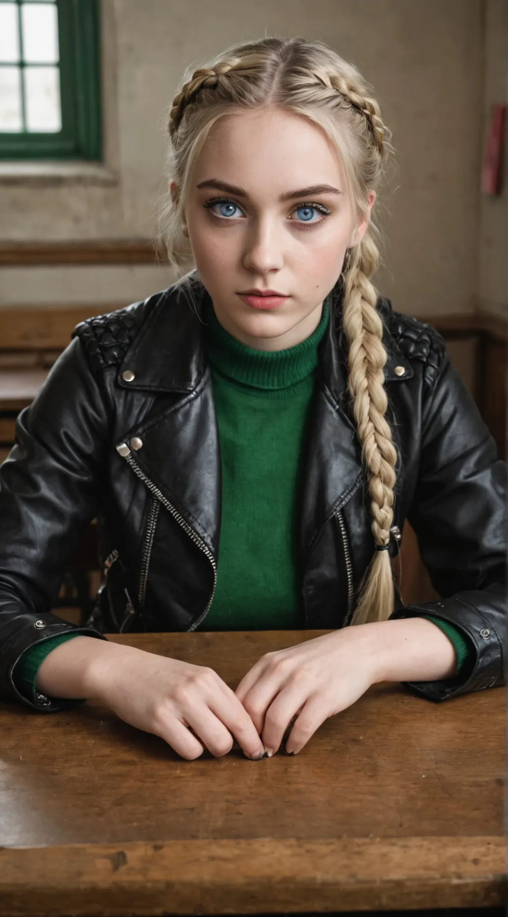 ai character: Victoria  background