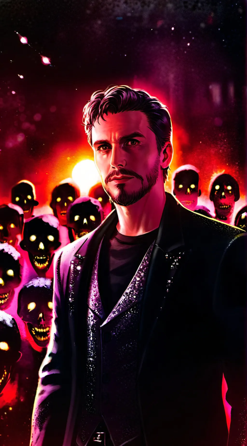 ai character: Willys Wonderland background