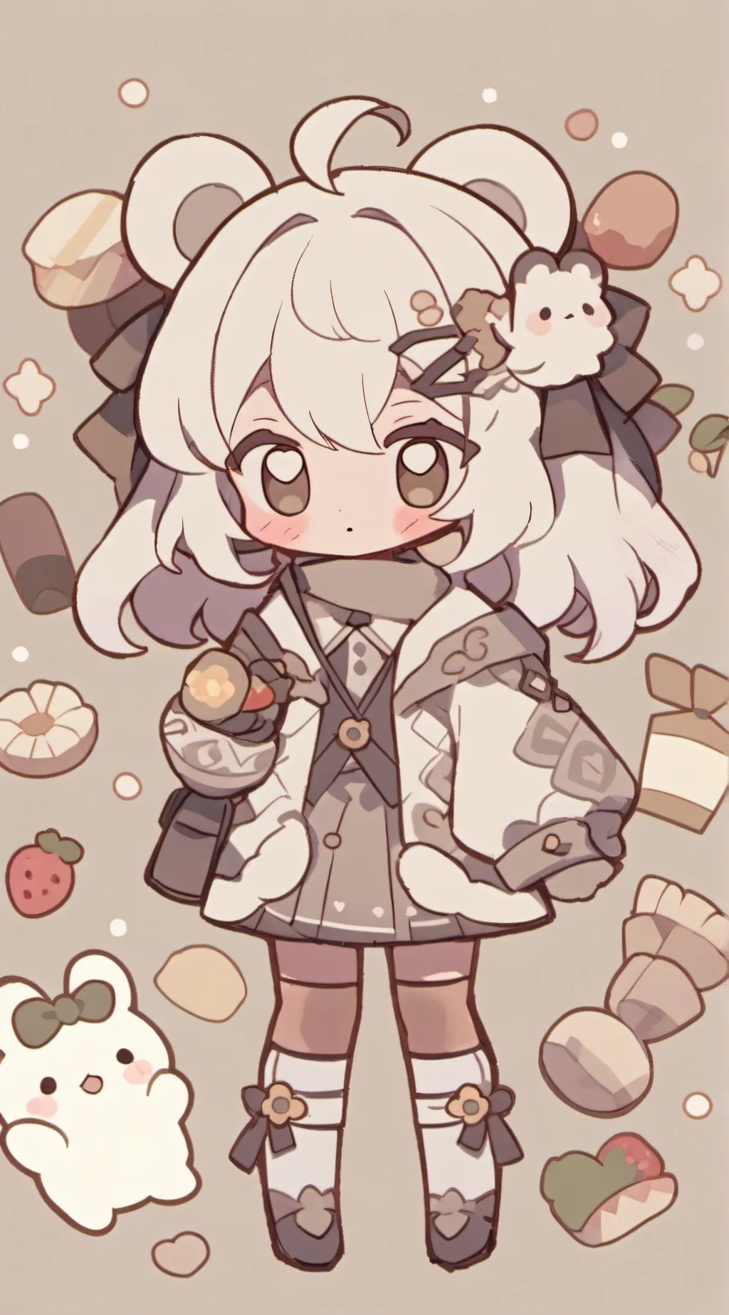 ai character: The crybaby background