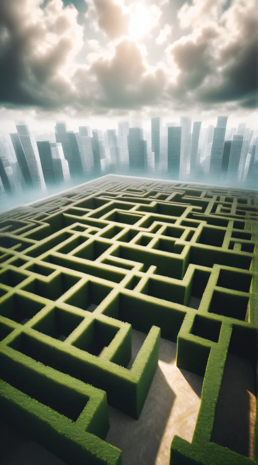 ai character: the maze runner  background