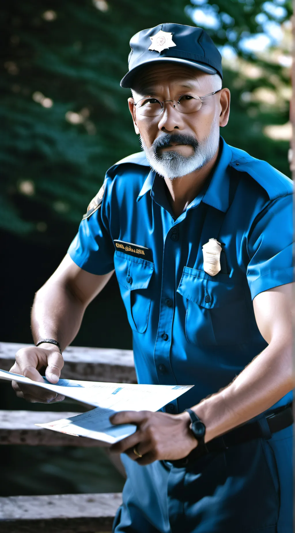 ai character: Nicolas ￼ background