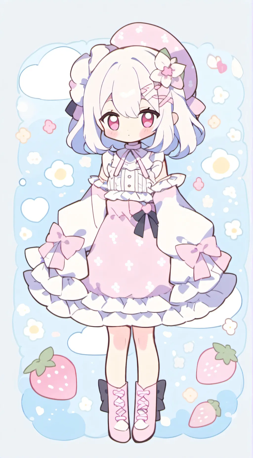 ai character: MHA baby background