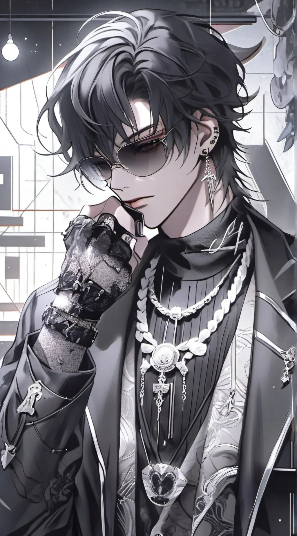 ai character: Yoko  background