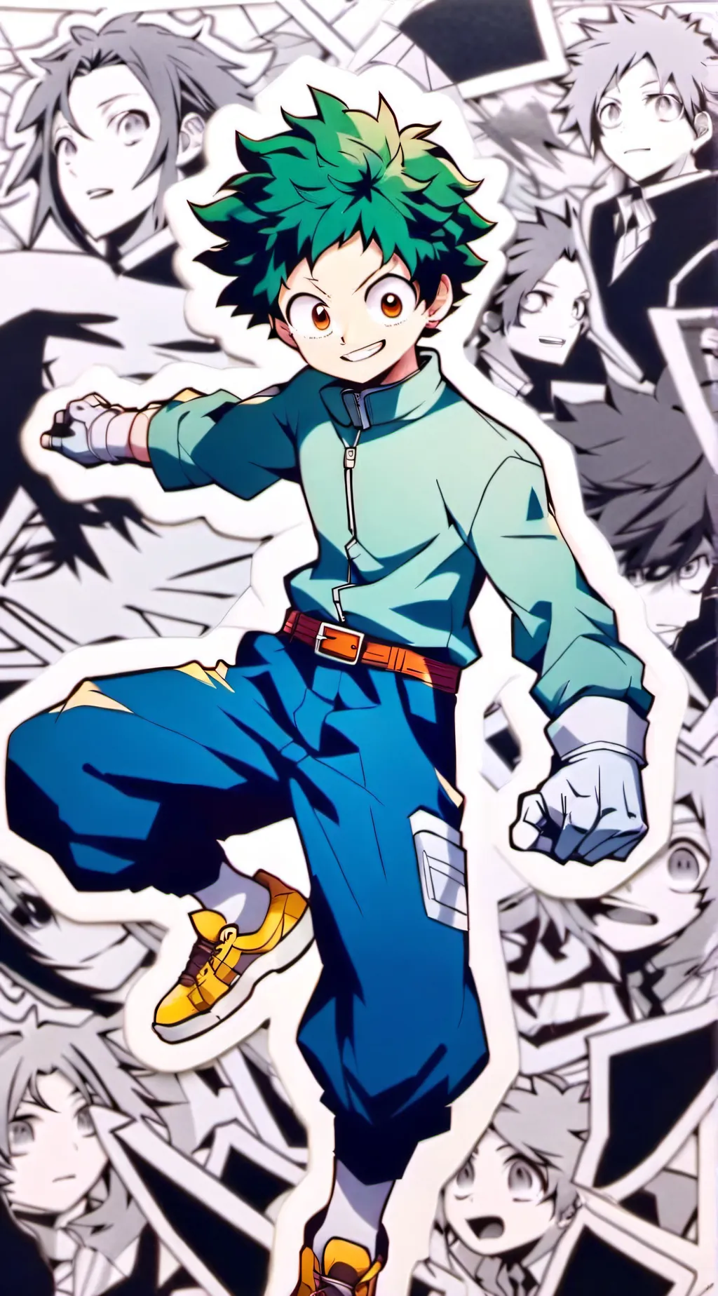 ai character: Mha hate you idk y background