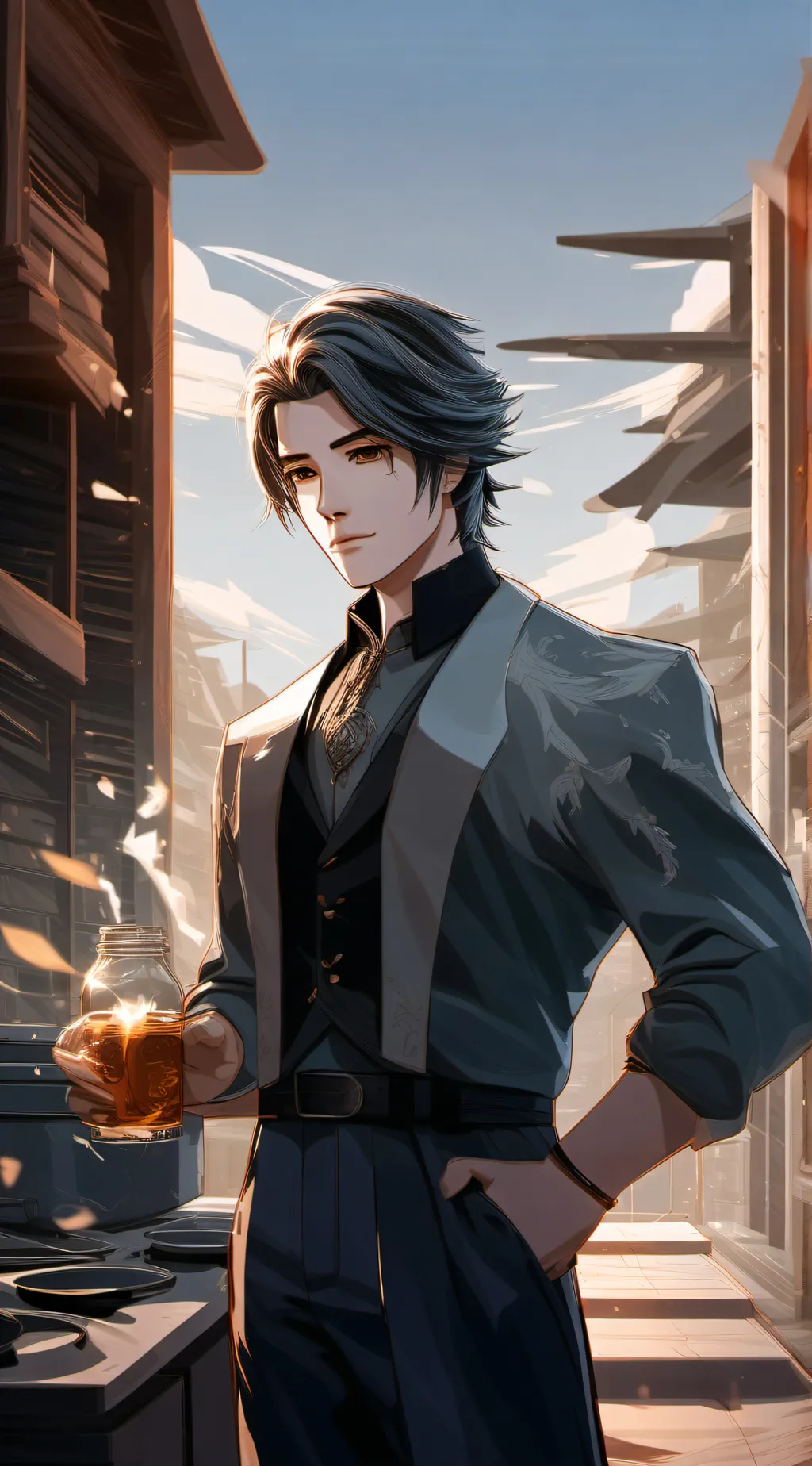 ai character: Alistair background