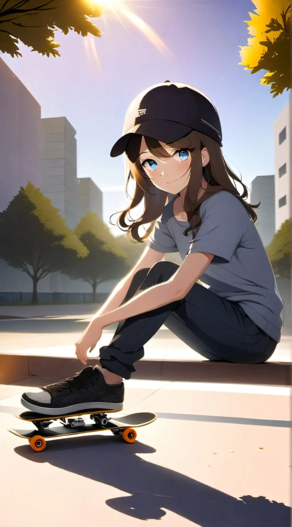 ai character: Lily background