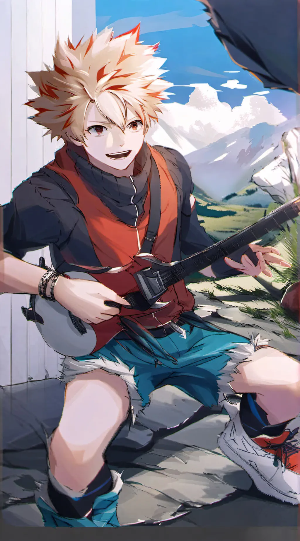 ai character: Subby Bakugo background