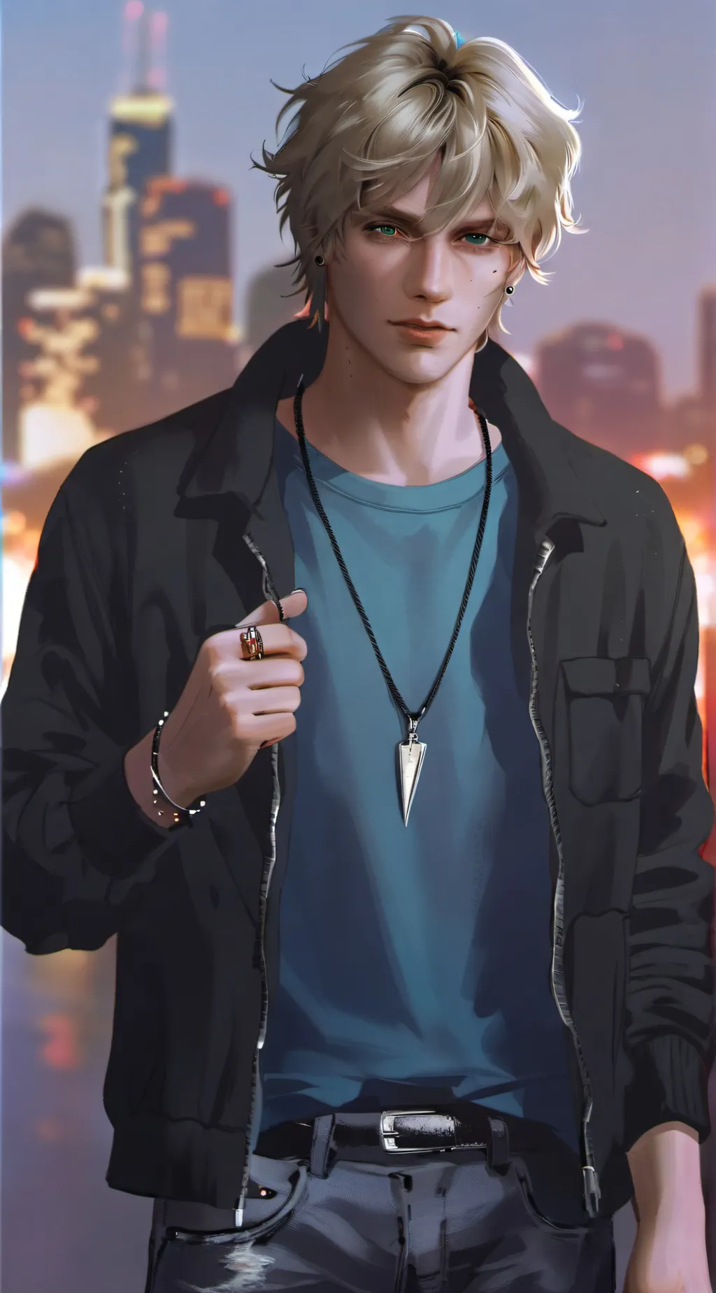ai character: Lance Gordon (YA) background