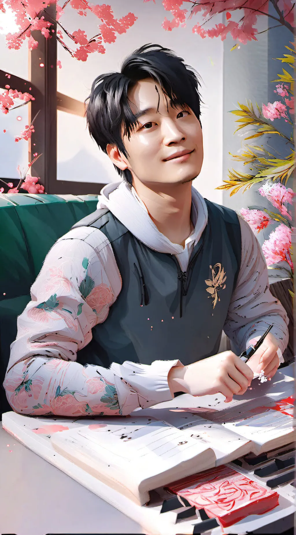 ai character: Hae-in background