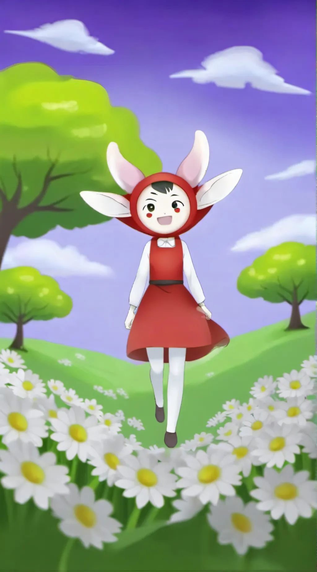 ai character: dandy  background